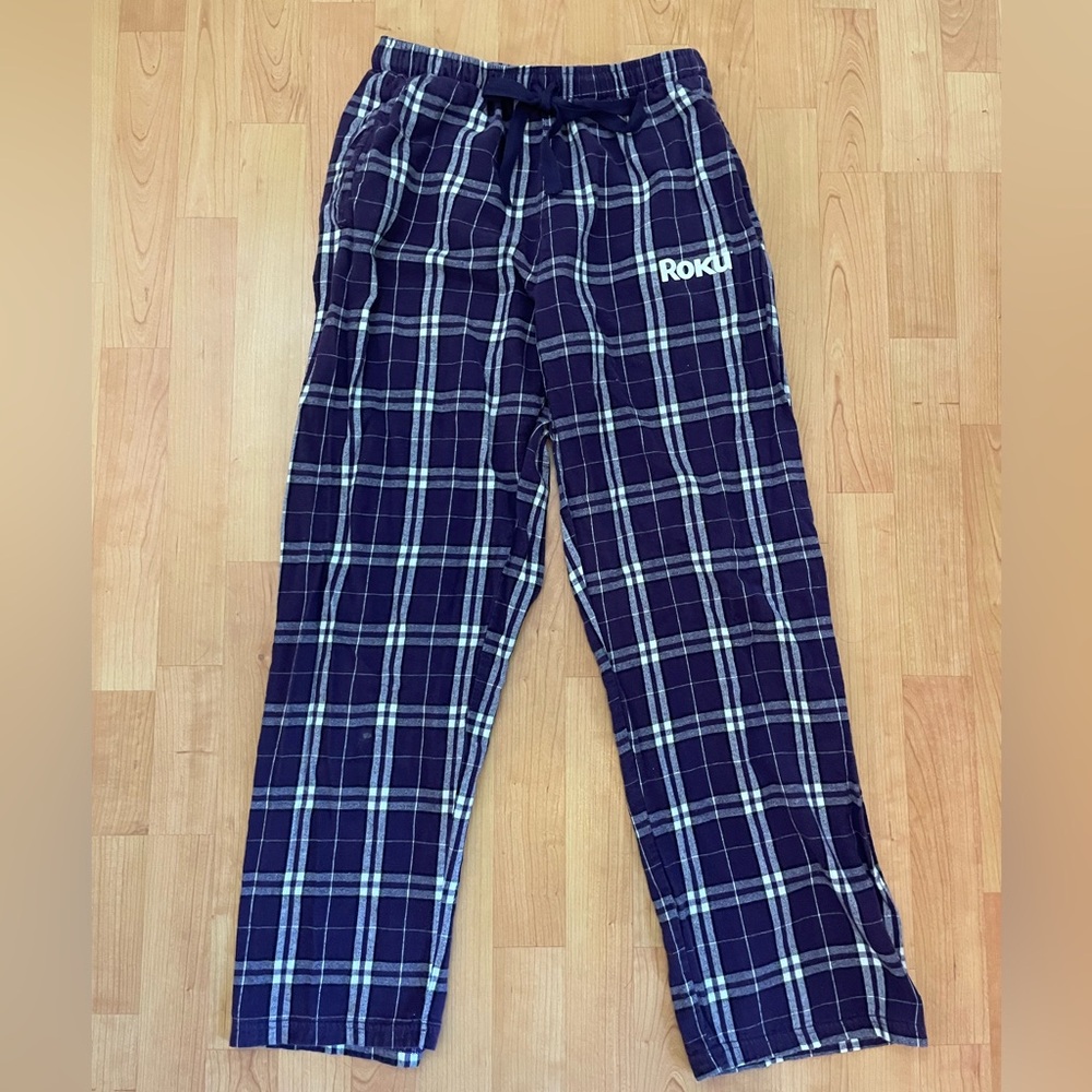 Roku Purple Plaid Pajama Pants